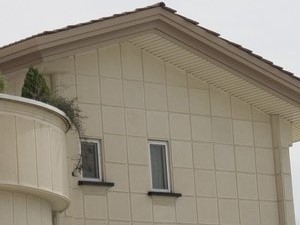 نمای سیمانی شسته